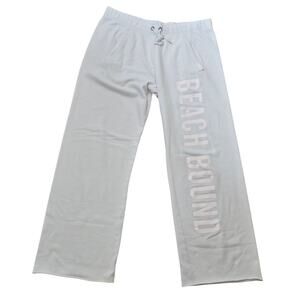 Victoria Secret Light Blue Flare Beach Bound Athletic Athleisure Women's Pants M